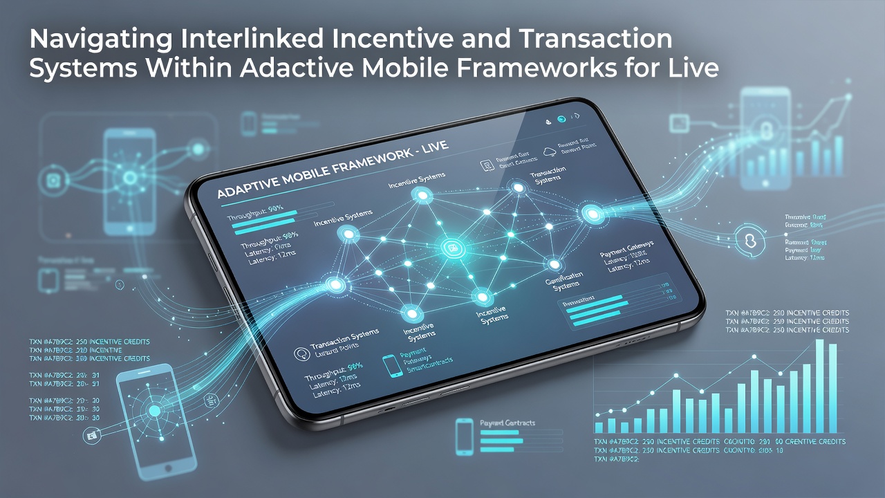 Integration von Transaktionsnetzwerken mit progressiven Belohnungen in adaptiven mobilen Umgebungen