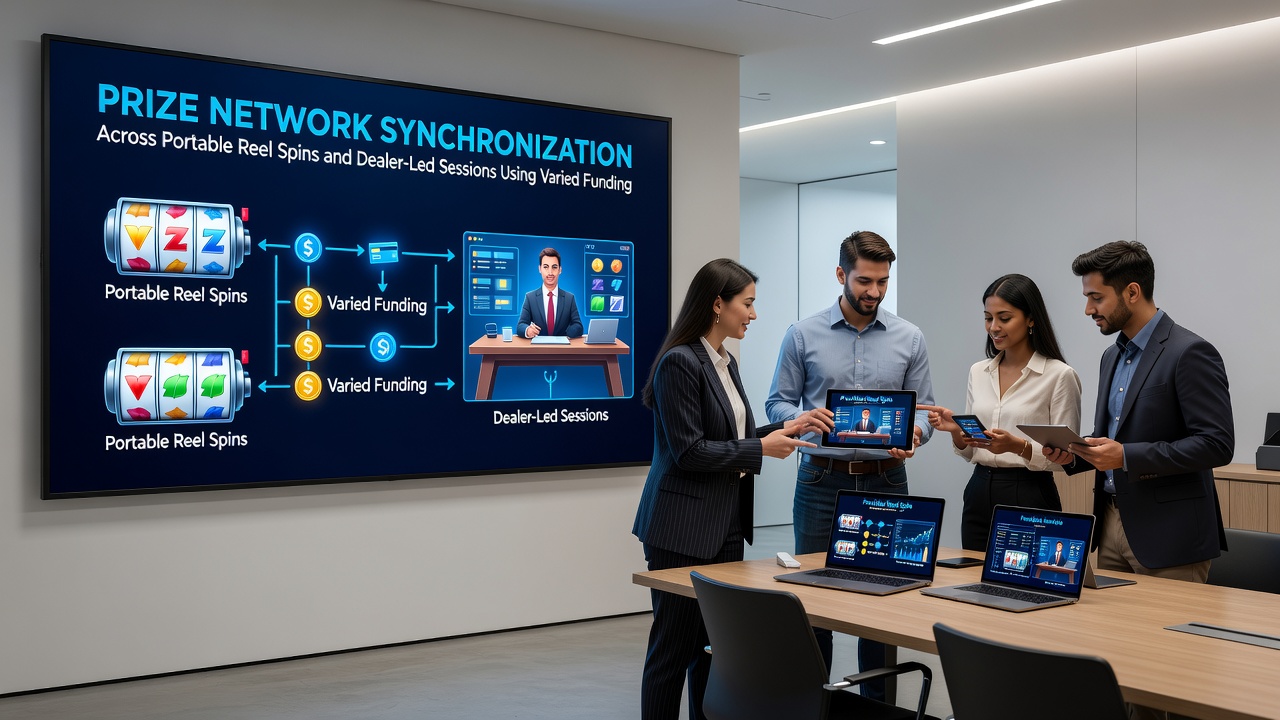 Darstellung von Support-Systemen und Finanzierungsoptionen in synchronisierten Spielumgebungen